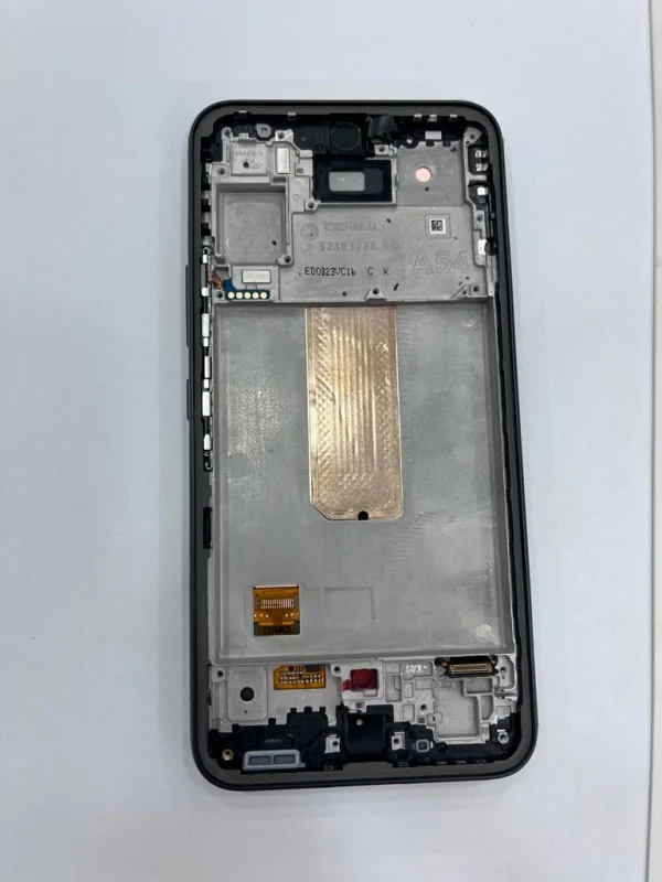 החלפת מסך LCD+מגע מקוריים A54 בזול