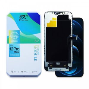 החלפת מסך איפון 12 פרו מקס LCD+מגע Apple iPhone 12 Pro Max אפל JK