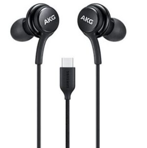 אוזניות סמסונג סטריאו חוטיות מקוריות שחור AKG TYPE-C יבואן רשמי סאני