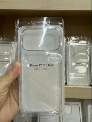 כיסוי שקוף קשיח iPhone 17